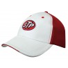 Trucker cap - mod. 4084:Red, Cotton twill, White